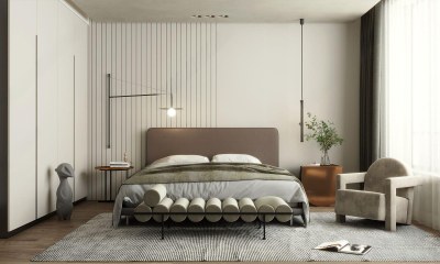 现代卧室3D模型下载